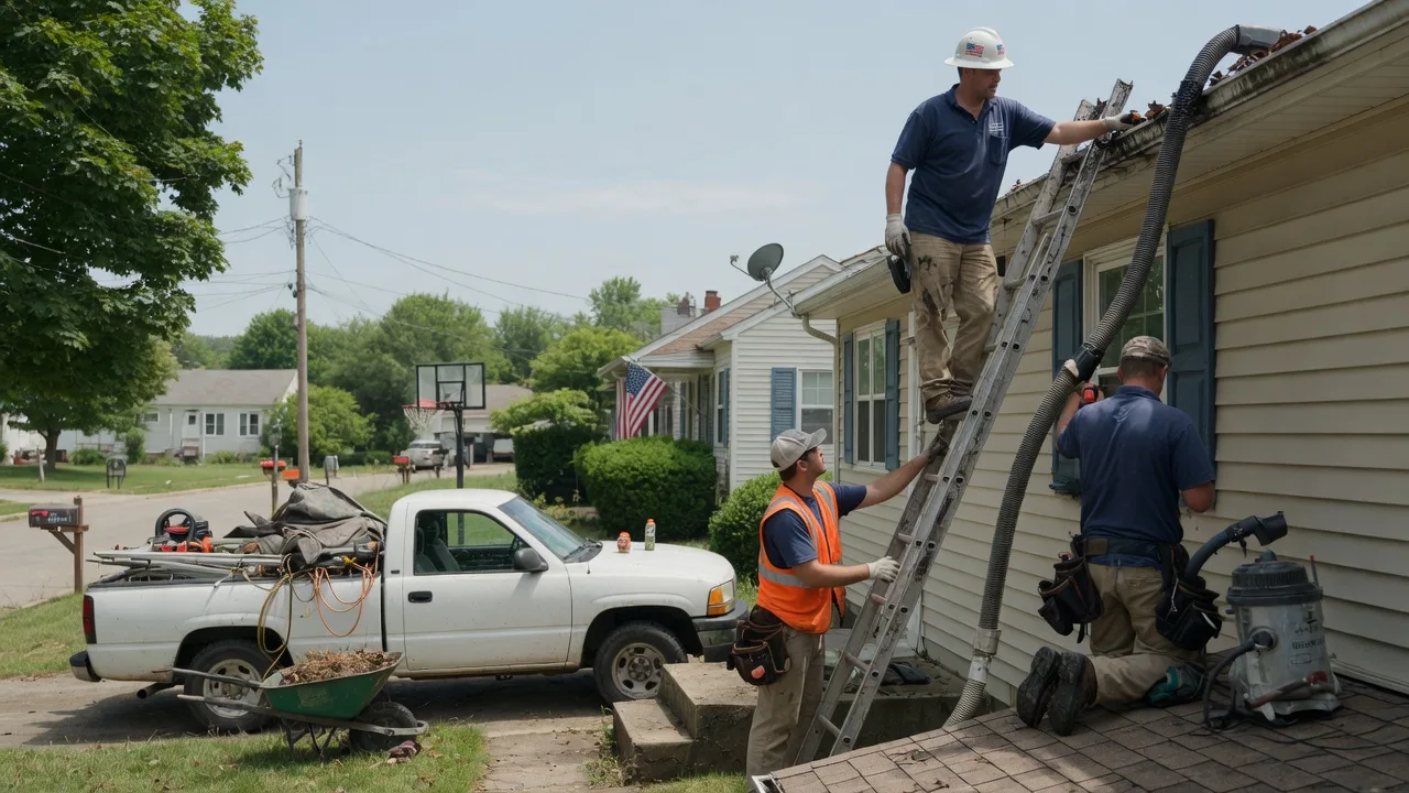 Gutter Installation in Morral, OH near me